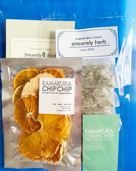 フルーツフレーバーの水出し湘南ブレンド | sincerely herb~あこ茶~