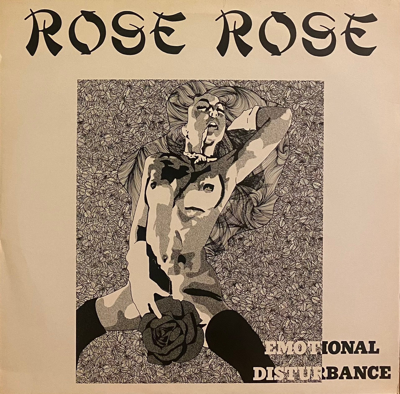 Rose Rose 『Emotional Disturbance』 12inch DOG16 | SEVEN TAILS RECORDS