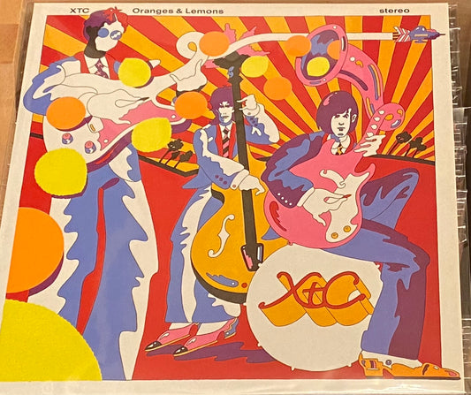 XTC 『Oranges & Lemons』 UK-オリジナル盤 2LP V2581(MAT:ALL 1U) | SEVEN TAILS RECORDS