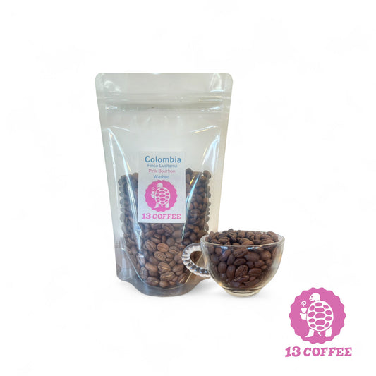 コロンビア フィンカ ルシタニア ピンクブルボン ウォッシュド | 100g | 13 COFFEE